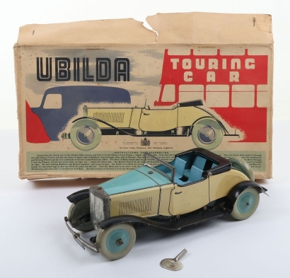 Chad Valley (England) Ubilda Tinplate Touring Car