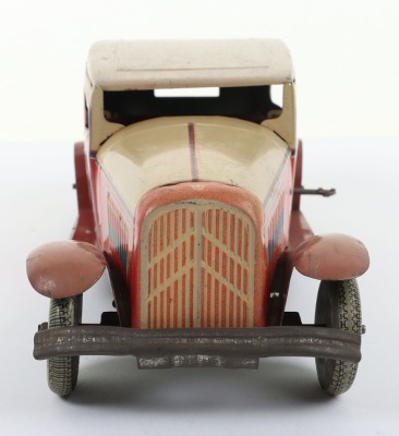 Mettoy (England) Tinplate clockwork Citroen Saloon Car - 2