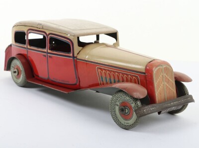 Mettoy (England) Tinplate clockwork Citroen Saloon Car - 3