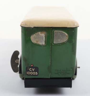 Chad Valley Aluminium Clockwork Green Line Single Decker Bus - 6