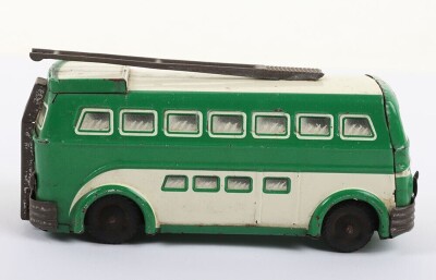 A Joustra (France) Tinplate Clockwork Tourisme Bus - 4