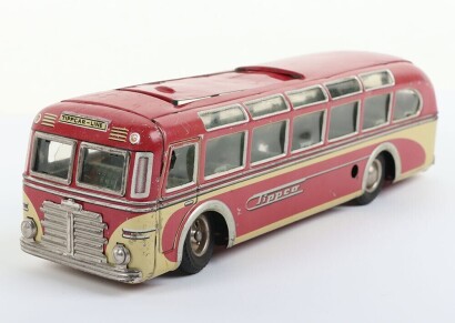 Tippco (US Zone Germany) Tinplate single Decker Bus