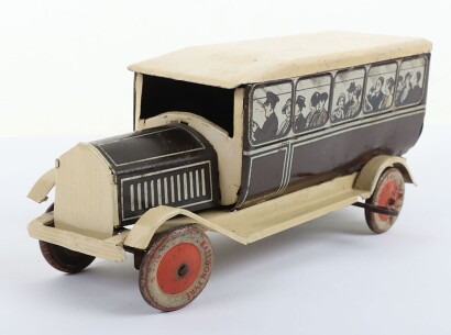 Wells (British Made) Pre-War Tinplate Single Decker Bus