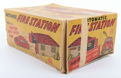Marx (British) boxed Automatic Fire Station, 1950s, - 7