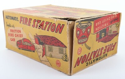 Marx (British) boxed Automatic Fire Station, 1950s, - 8