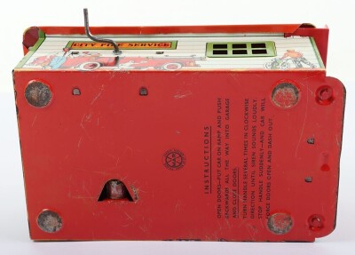 Marx (British) boxed Automatic Fire Station, 1950s, - 9