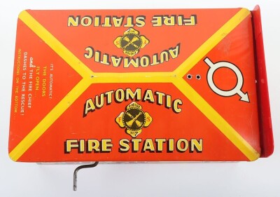 Marx (British) boxed Automatic Fire Station, 1950s, - 10
