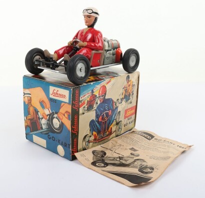 Boxed Schuco 1055 clockwork Go-Kart, W.Germany circa 1960,