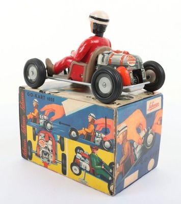 Boxed Schuco 1055 clockwork Go-Kart, W.Germany circa 1960, - 5
