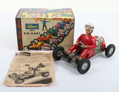 Boxed Schuco 1055 clockwork Go-Kart, W.Germany circa 1960, - 8