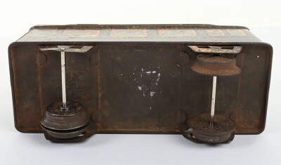 Scarce W&R Jacob & Co Ltd Railway Passenger coach Biscuit tin, circa 1910, - 7