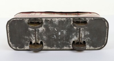 Scarce tinplate LMS Railcar Biscuit tin, British 1920s, - 8