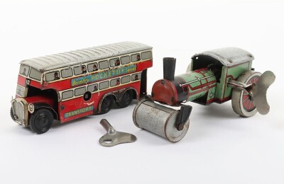 Two Wells Brimtoy Pockettoy Series clockwork toys, - 5