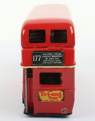 Tri-ang Minic 60M Double Decker bus, post-war, - 5