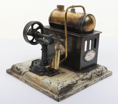 Ernst Plank boxed Steam Engine, German circa 1905, - 7