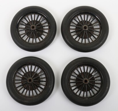 A Set of Four Early 1930&rsquo;s CIJ (France) Alfa Romeo P2 Wheels