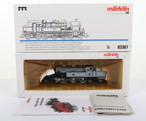 Marklin digital boxed HO gauge 83307 4-6-4 Prussian Railway tank engine,