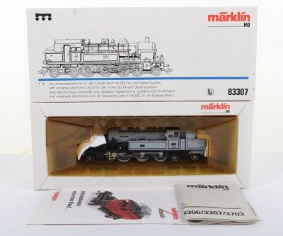 Marklin digital boxed HO gauge 83307 4-6-4 Prussian Railway tank engine,