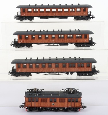 Marklin digital boxed HO gauge 2870 Swedish Historic Express Train of 1938, - 3