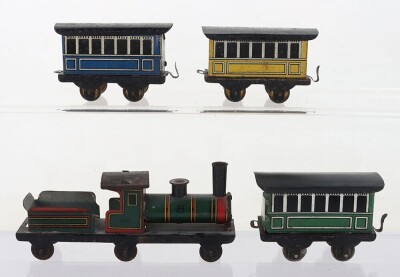 Hess (JLH) 100 series tinplate miniature floor train, - 2