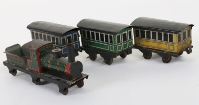 Hess (JLH) 100 series tinplate miniature floor train, - 3