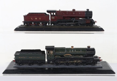 Pair of &lsquo;Twinings&rsquo; for Bassett-Lowke locomotive paperweights,