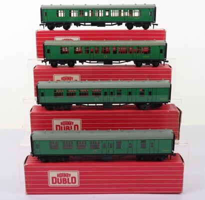 Hornby Dublo boxed Southern Region Passenger coaches,