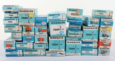 HO gauge locomotives, wagons and track accessories, - 6
