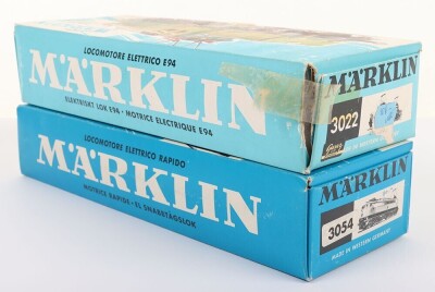 Marklin HO gauge two boxed DB electric locomotives, - 5