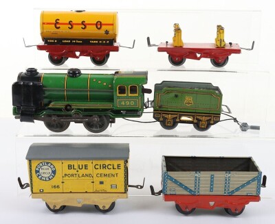 Mettoy 0 gauge Freight Train set 5404/2, - 2