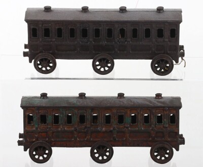 Wallworks (Manchester) cast iron floor train, circa 1890, - 2