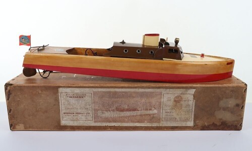 Boxed Bowman Models of Luton &lsquo;Seahawk&rsquo; live steam Cruiser, 1947-49,