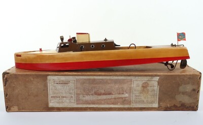 Boxed Bowman Models of Luton &lsquo;Seahawk&rsquo; live steam Cruiser, 1947-49, - 3
