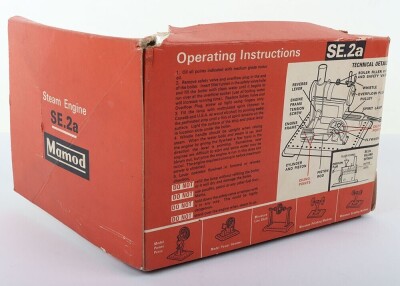 Mamod SE 2a Boxed Steam Engine - 6