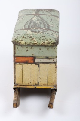 A Jacob's and Co loaded Sledge Biscuit tin, English 1920s, - 3