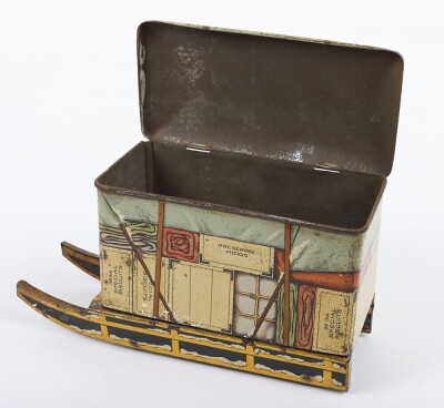 A Jacob's and Co loaded Sledge Biscuit tin, English 1920s, - 6