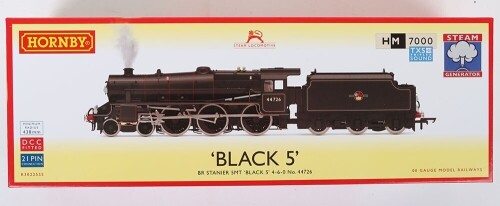 Hornby 00 Gauge Model Railways &lsquo;Black 5&rsquo; BR Stanier 5MT Loco & Tender