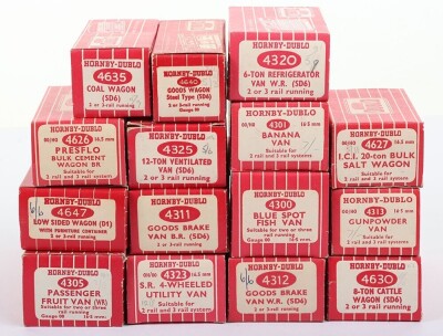 Quantity of Hornby Dublo Boxed Goods Wagons