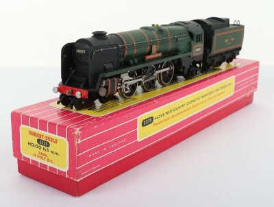 Hornby Dublo 2-Rail, West Country Locomotive Barnstaple" & Tender" - 4