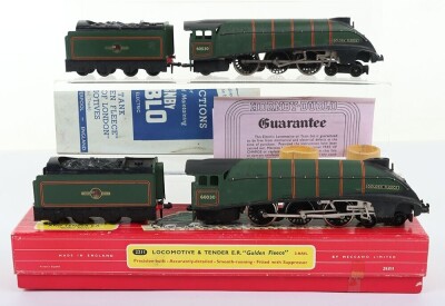 Hornby Dublo 2-rail boxed 2211 Streamlined &lsquo;Golden Fleece&rsquo; locomotive and tender - 2