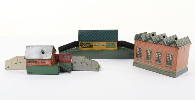 Bing Table Top Railway buildings, circa 1930, - 5