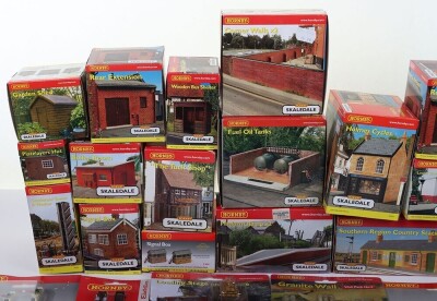 Hornby 00 gauge boxed Track side Buildings, - 2