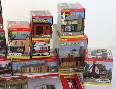 Hornby 00 gauge boxed Track side Buildings, - 3