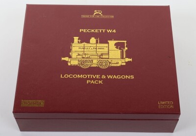 Hornby 00 gauge R3686 Peckett W4 locomotive and wagons set, - 4