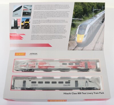 Hornby 00 gauge R3579 Hitachi Class 800 Test Livery train pack, - 2