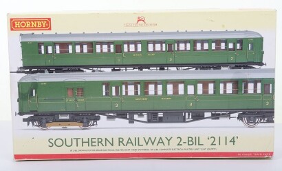 Hornby 00 gauge R3161X Southern Railway 2-BIL electric multiple unit,