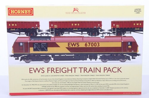 Hornby 00 gauge R3399 EWS Freight Train set,