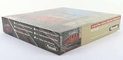 Minimodels HO gauge Sydney Suburban Railway car set, - 6