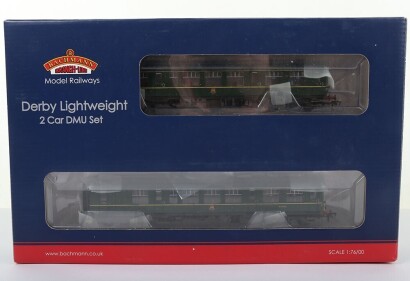Bachmann 00 gauge boxed 32-516 Derby Lightweight 2 car DMU set,