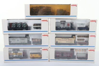 Marklin HO gauge Museum wagon sets,